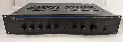 IC Audio MX AMP120 Rack Mount Commercial Amplifier 4 MIC XLR (Untested) • £24.99