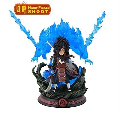 Anime Ninja Uchiha Madara Susanoo God Valour Q Version 15cm Statue GK Figure Toy • $44.17