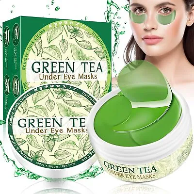 MYPROKIT Under Eye Patches For Dark Circles And Puffiness 60 Pcs Green Tea Co... • $8.07