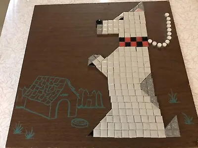 MCM Dog Mosaic Tile Art Wall Decor Terrier • $24.99