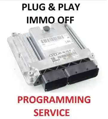 Immobilizer Delete IMMO OFF SERVICE For VW Volkswagen EDC17 Diesel TDI • $120