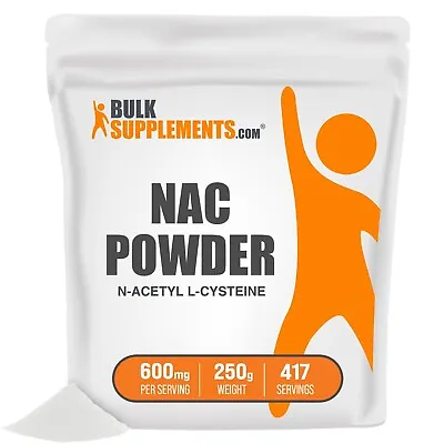 BulkSupplements N-Acetyl L-Cysteine (NAC) - NAC 600 Mg - NAC Supplements • $15.96