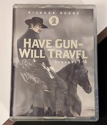 Have Gun Will Travel Seasons 1 - 4 (25 DVD Set) - Retro TV Western Richard Boone • $15.99