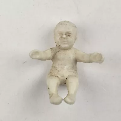 Marx Dollhouse Figures Cream Baby Playing Tin Litho Replacement Part  • $6.99