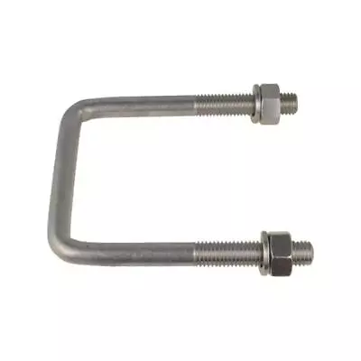 M12 X 52mm Inside (W) X 80mm Length (L) A4 G316 Stainless Square U Bolt & Nuts • $16