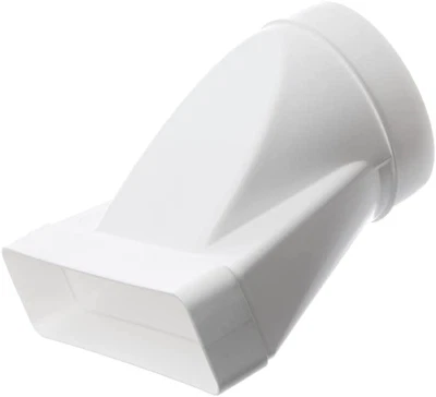 £15.82 • Buy 5 Inch / 125mm Ducting Round To Rectangular Adaptor 220x55mm Flat Ducti Channel