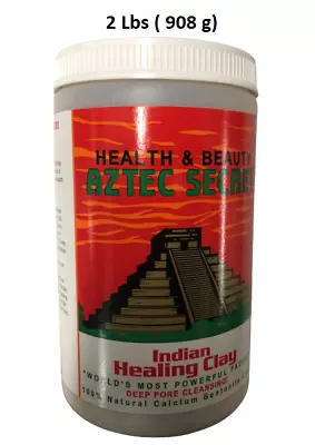 Aztec Secret Indian Healing Clay 2 Lbs 908g - 100% Natural Bentonite Clay • $40.51