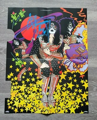 Ace Frehley SIGNED Solo LP Puzzle Poster KISS AUTOGRAPH  • £189.98