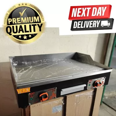 £169.99 • Buy HOT SALE ! Commercial 73cm Wide Electric Griddle Hotplate, Burger Grill BBQ Flat