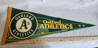 Vintage 2003 OAKLAND ATHLETICS Wincraft MLB Pennant Banner Free Shipping • $12.75