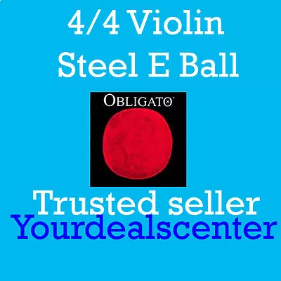Pirastro Obligato Violin Strings Set 4/4 Steel Ball End • $115.35