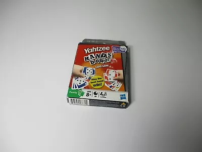 Yahtzee Hands Down Card Game. Ages 8+ 2009 By Hasbro Gaming New. • $9.99