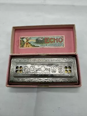 Vintage Echo Harp Harmonica By Hohner Keys Of C & G – Made In Germany • $19.99