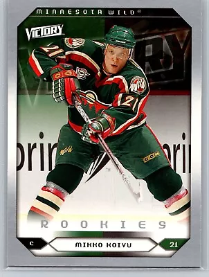 2005-06 Upper Deck Victory Rookies Mikko Koivu RC #300 Wild • $1.22