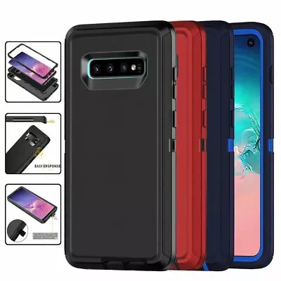 For Samsung Galaxy S10E S10 Plus S7 S24 Case Shockproof Heavy Duty Tough Cover • $9.99