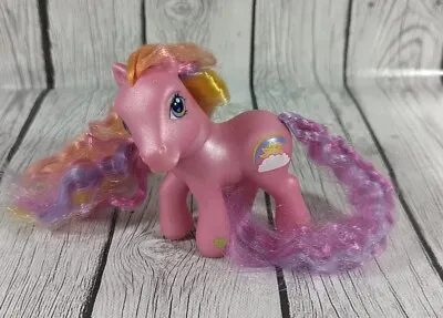 Vintage 2002 Hasbro MLP My Little Pony G3 Rainbow Flash Super Long Hair • $8.88