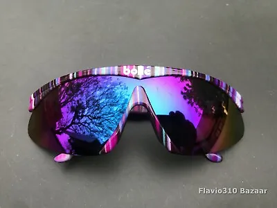 Authentic 80's Vintage BOLLE Micro Edge 13 Multicolored Frame & Lenses - France • $79