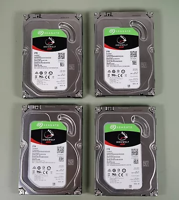 Seagate IronWolf NAS 2TB (2000GB) 3.5  SATA 6 Gbps HDD Hard Drive ST2000VN004 • $95