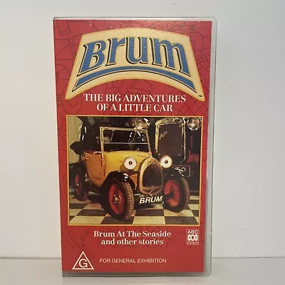 BRUM At The Seaside And Other Stories 1994 VHS - Free Shipping • $44.95