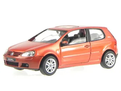 VW Golf Rabbit 5 2-Türer Goal Orange Metallic Diecast Model Car Schuco 1/43 • $56.90