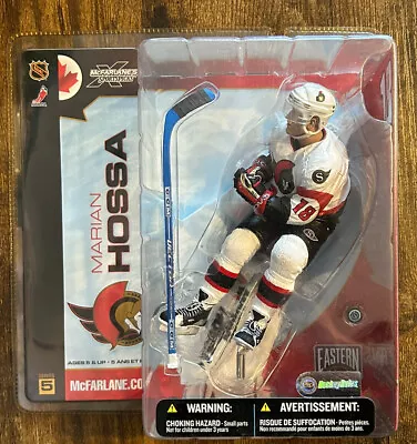 Mcfarlane NHL Series 5 Marian Hossa White Jersey Variant Ottawa Senators • $8.40