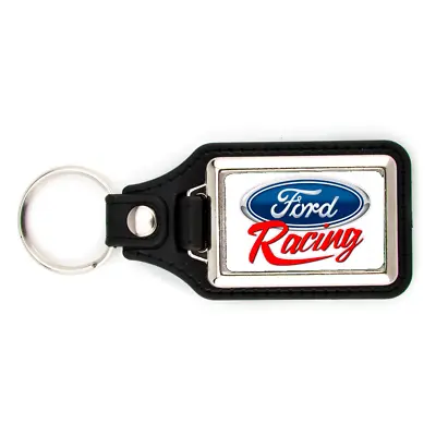 Ford Racing Keychain Key Chain Mustang 5.0 Shelby Cobra Drag Race Pro Street • $11.99