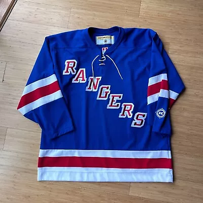 KOHO New York Rangers VTG NHL Hockey Jersey Adult XL Blank Vintage Unisex • $160