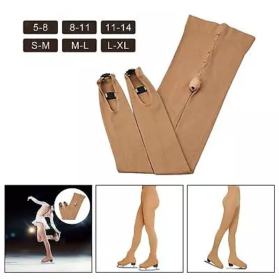 Figure Skating Boot Tights Leggings Thickening Ice Skating Pantyhose • £14.78