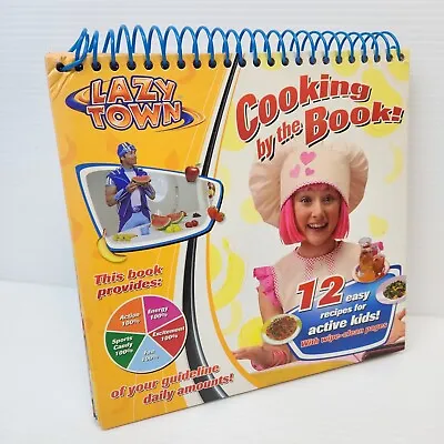 Cooking By The Book! Lazy Town Kids Recipe CookbooK *See Description* • $17.90