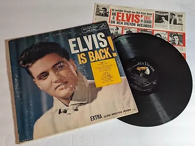 Elvis Is Back Original 1960 Gatefold Vinyl Album More Info Below • $50
