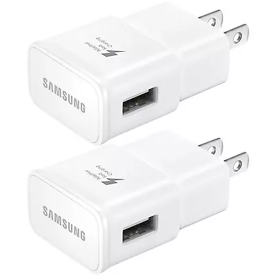 2x OEM Wall Charger Fast Charging For Samsung Galaxy S9 S10 S20 S21 S22 S23 S24+ • $10.49