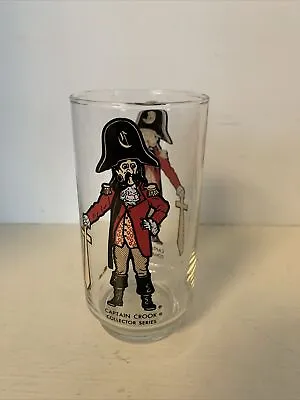 McDonalds Glass Captain Crook Collector Series 1977 Vintage Collectible Pirate • $17.64