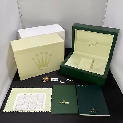 ROLEX DATEJUST 116233 Watch Box Case 31.00.64 Booklet(2005) 100%Authentic FZ8279 • $371.33