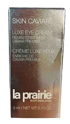 New La Prairie Skin Caviar Luxe Eye Cream TRAVEL SIZE 3ml • $19.48