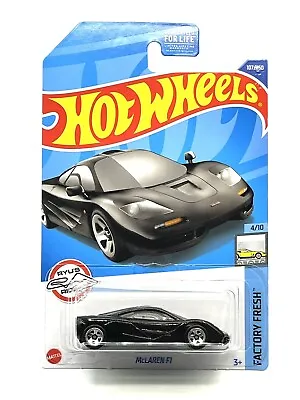 2022 Hot Wheels McLaren F1 Sports Car (black) - Factory Fresh 235/250 • $2.49