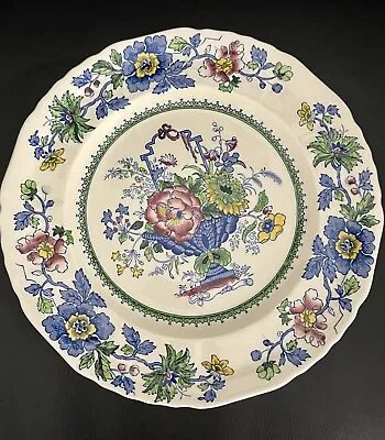 Vintage Mason’s Strathmore Blue Medium Plate  23cm England Few Available • $19.43