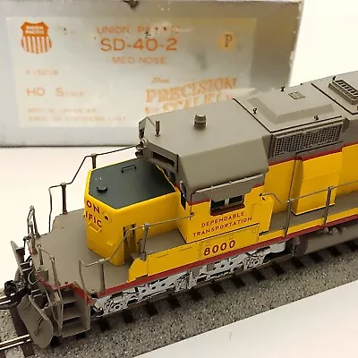 HO Brass Precision Scale Company PSC UP UNION PACIFIC SD40-2 MED NOSE #8000 • $259.99