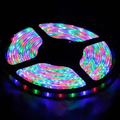 5050 Rgb Led Strip Lights Colour Changing Tape Under Cabinet Kitchen Lightin • £12.59