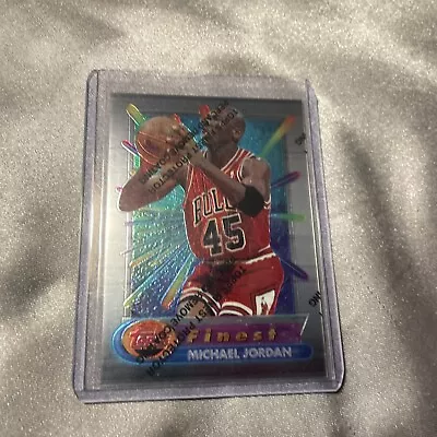 1994- 1995 Topps Finest - #331 Michael Jordan - Chicago Bulls - W/ Coating • $23.73