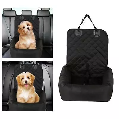 Dog Car Seat Bed Portable Lightweight Car Console Dog Seat Seat • £23.54