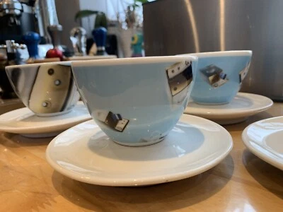 £55 • Buy Illy Cappuccino Cup Saucer Set Norma Jean International Flight Series Italy