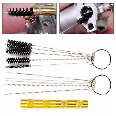 £5.49 • Buy 11 Pieces Airbrush Cleaning Kit - Cleaning Needles, Cleaning Brushes Wash Needle
