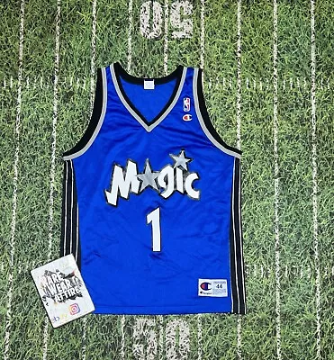 $20 • Buy Vintage Orlando Magic NBA Basketball Champion Jersey Sz 44