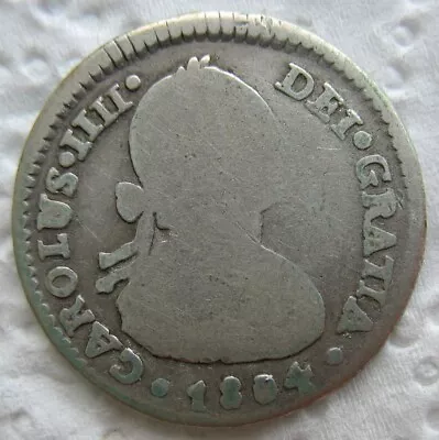 1804 FJ Chile Silver 1 Real • $10