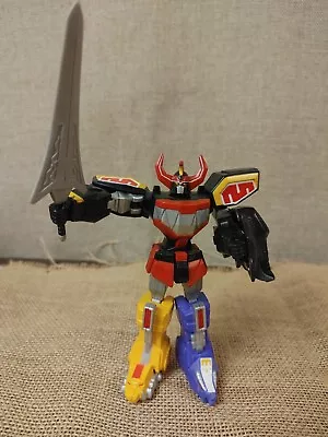 GUNDAM 4  MIGHTY MORPHIN POWER RANGERS MEGAZORD Bandai Complete Sword Shield • $40