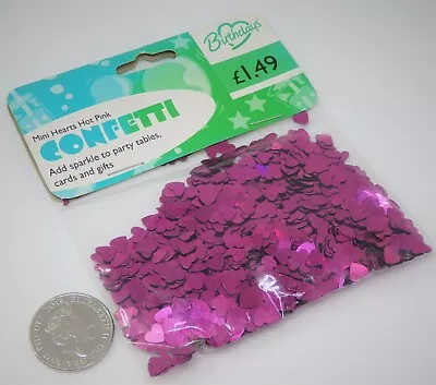 £2.98 • Buy Pale Pink Hearts Table Confetti Wedding Engagement Christening Party Decorations