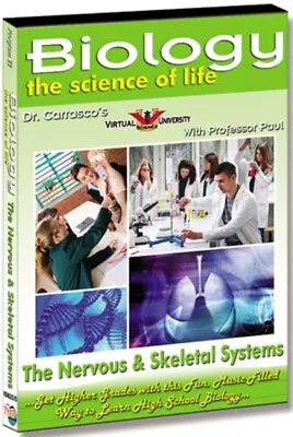 Biology - The Science Of Life: The Nervous And Skeletal Systems DVD (2012) Paul • £17.99