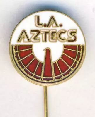 Old L.A. AZTECS Pin BADGE From 1970´s NASL Soccer Club LOS ANGELES USA US • $19.99