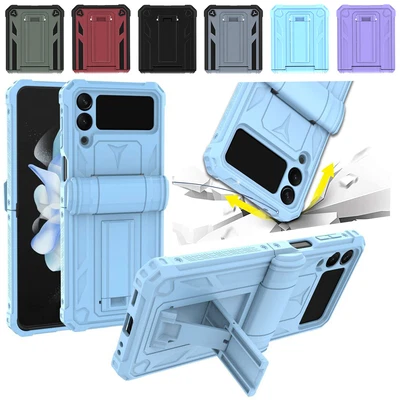 $13.89 • Buy For Samsung Galaxy Z Flip4 Case Shockproof Heavy Duty Hinge Hard Kickstand Cover