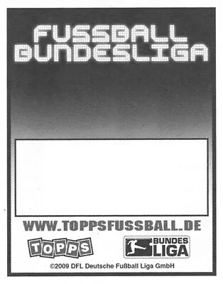 Topps Bundesliga 09/10 Single Sticker 409 Misimovic • $1.06